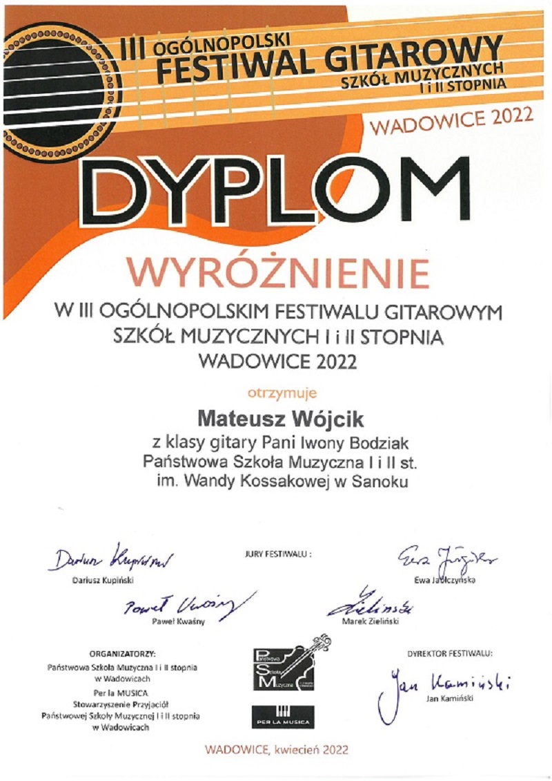 2022 Wadowice Mateusz Wojcik