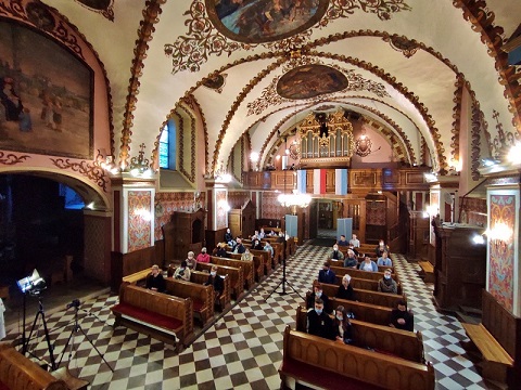 Koncert w kościele oo Franciszkanów w Sanoku fot. Kuba Radożycki
