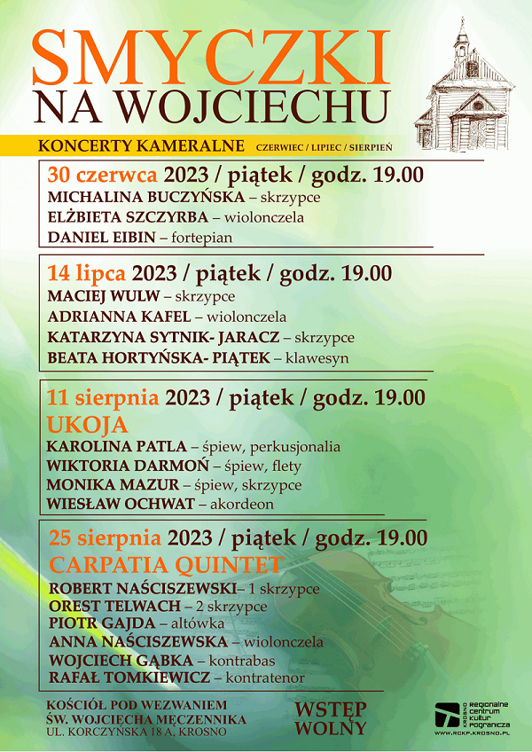 RCKP Smyczki na Wojciechu 2023 plakat 600