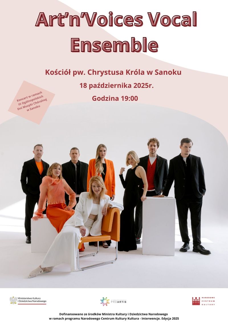Sanok Plakat ArtnVoices Vocal Ensemble1