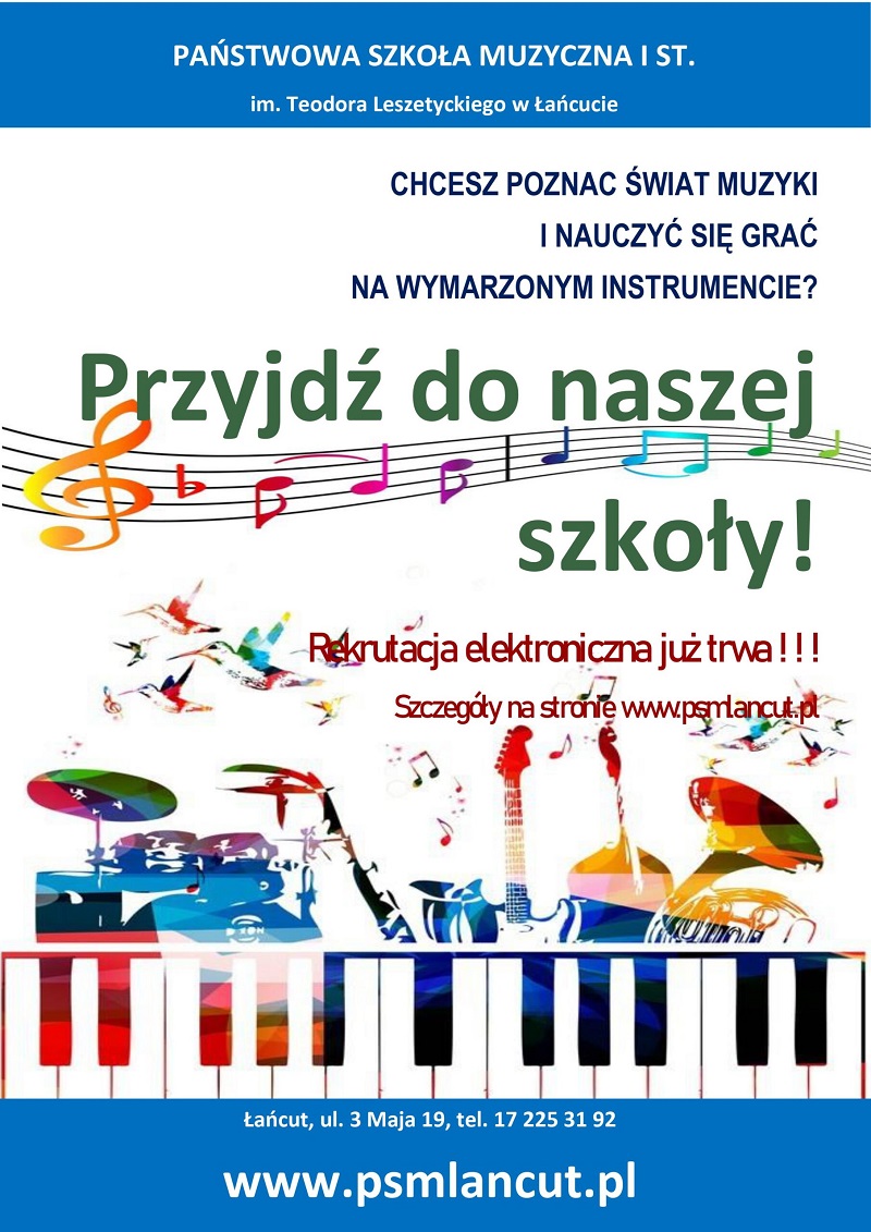 plakat PSM Łańcut