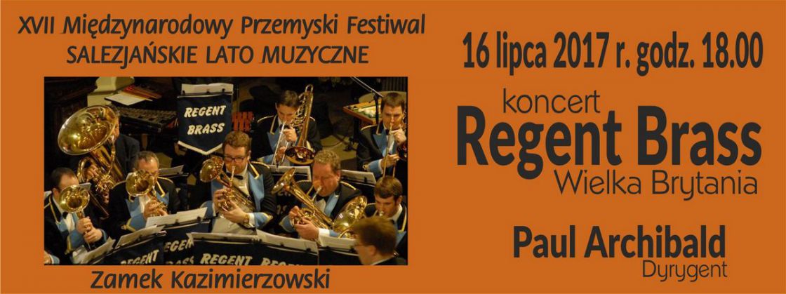 Regents Brass na Festiwalu Salezjańskie Lato Muzyczne w Przemyślu