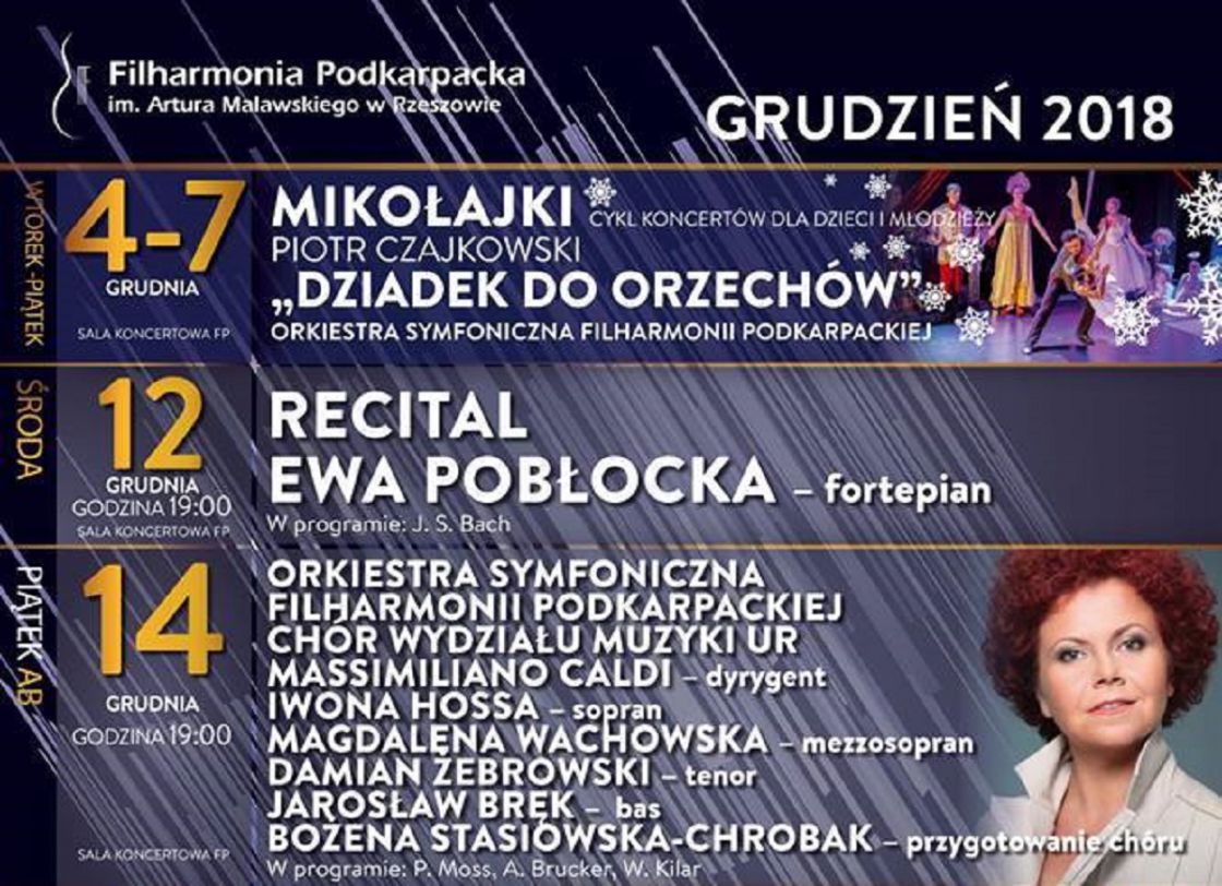 Recital mistrzowski Ewy Pobłockiej w Filharmonii Podkarpackiej