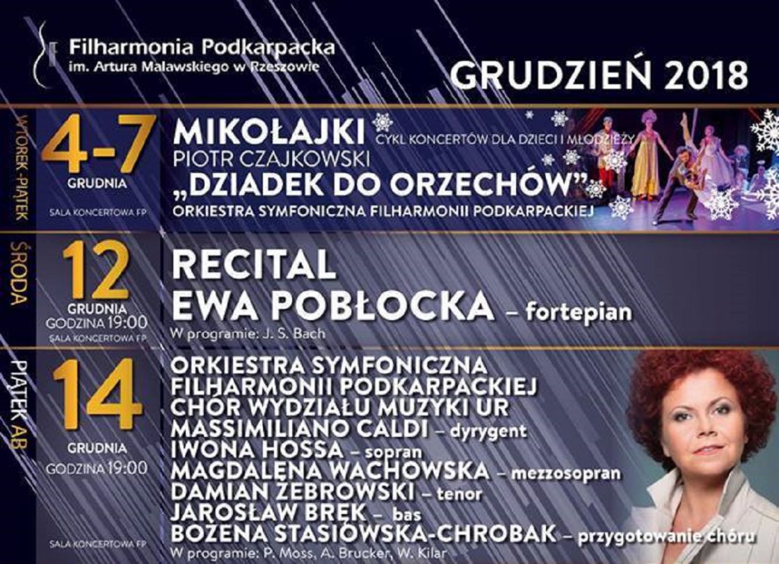 Recital mistrzowski Ewy Pobłockiej w Filharmonii Podkarpackiej