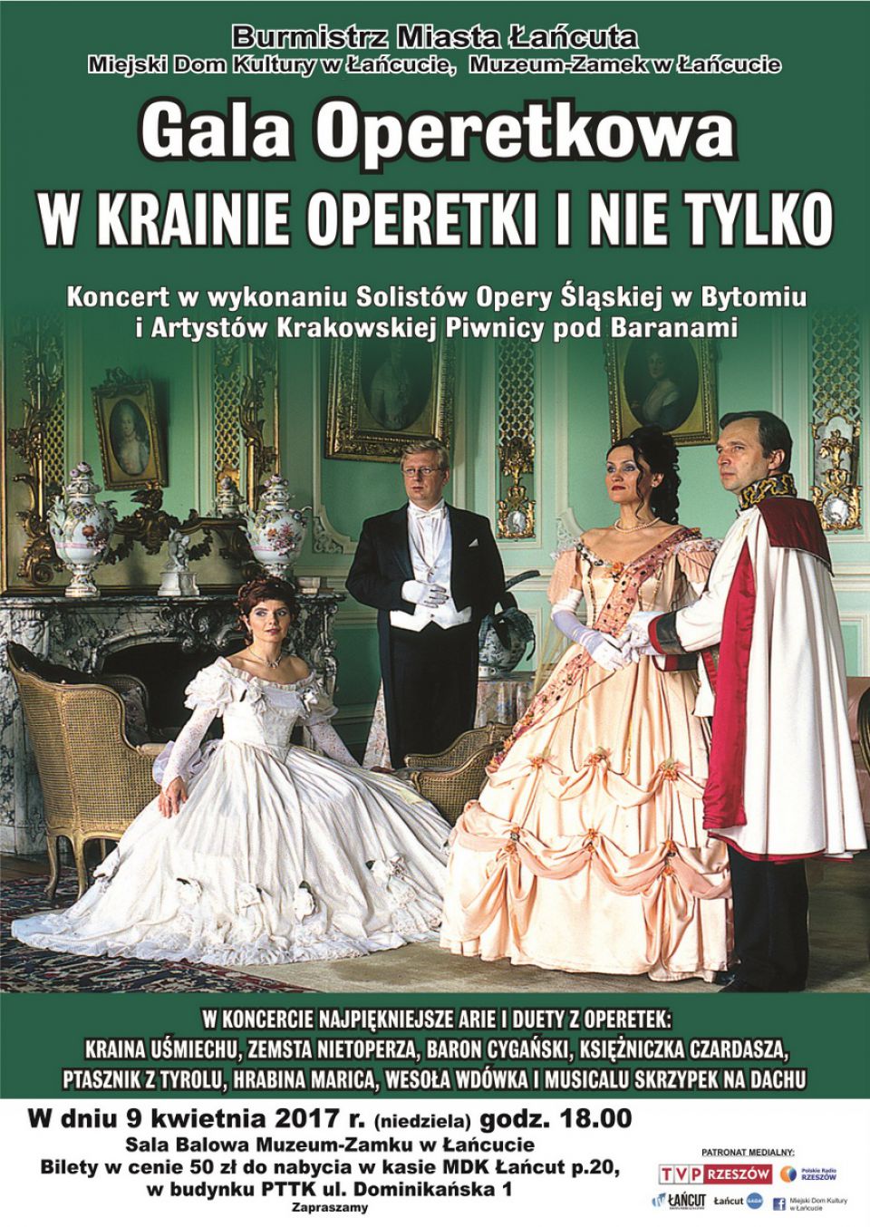 Gala Operetkowa za Zamku w Łańcucie