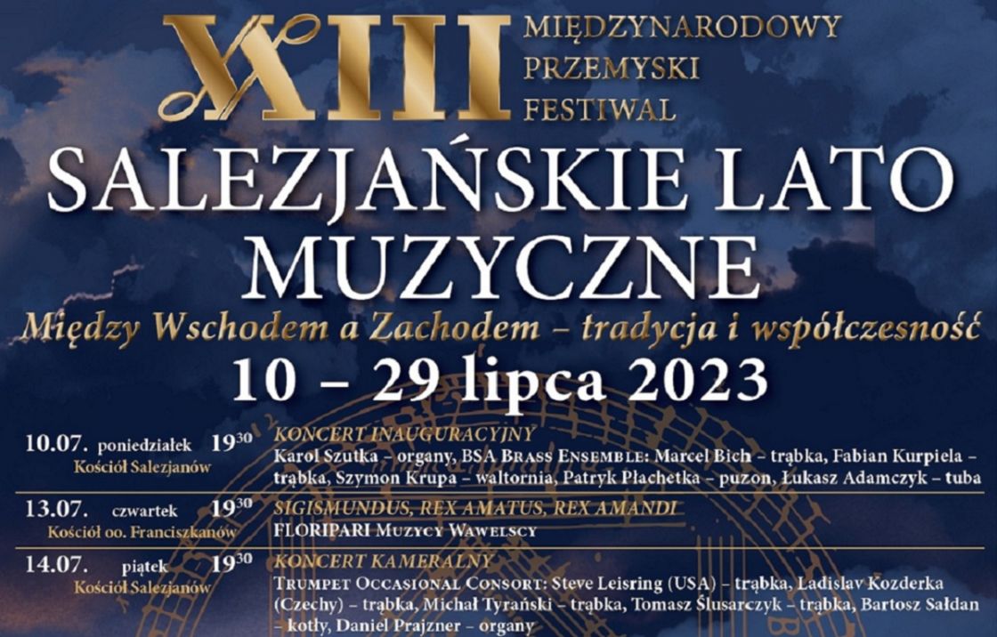 XXIII Międzynarodowy Przemyski Festiwal SALEZJAŃSKIE LATO MUZYCZNE