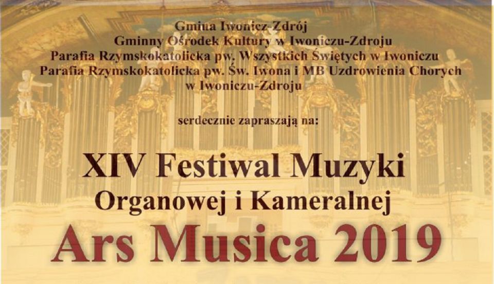 XIV Festiwal Muzyki Organowej i Kameralnej &quot;Ars Musica&quot; przeszedł do historii