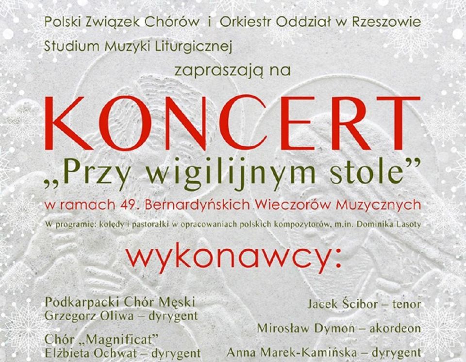 Koncert &quot;przy wigilijnym stole&quot;