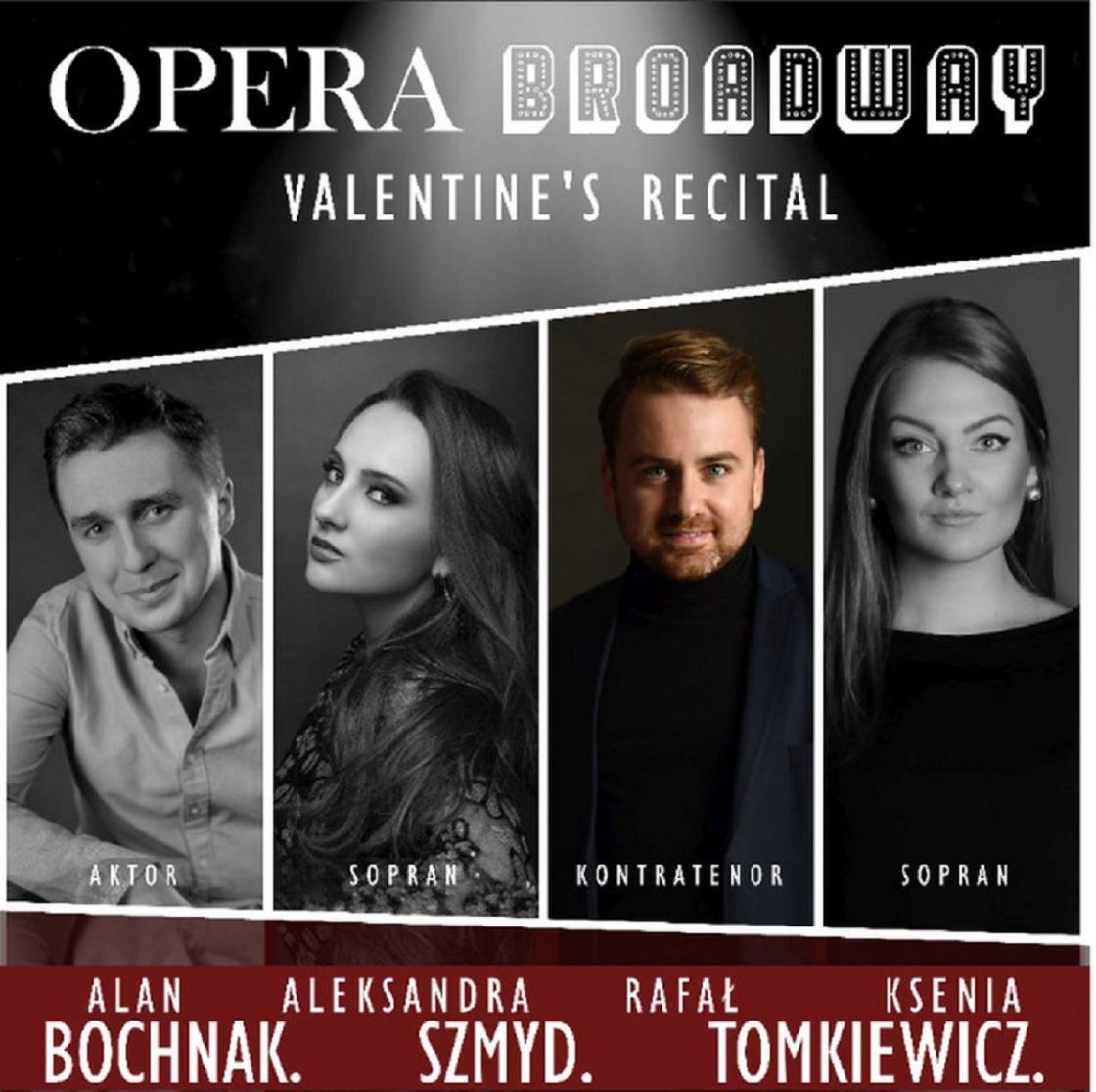 „Opera Broadway Valentine’s Recital! Bochnak. Szmyd. Tomkiewicz” – premiera w Krośnie