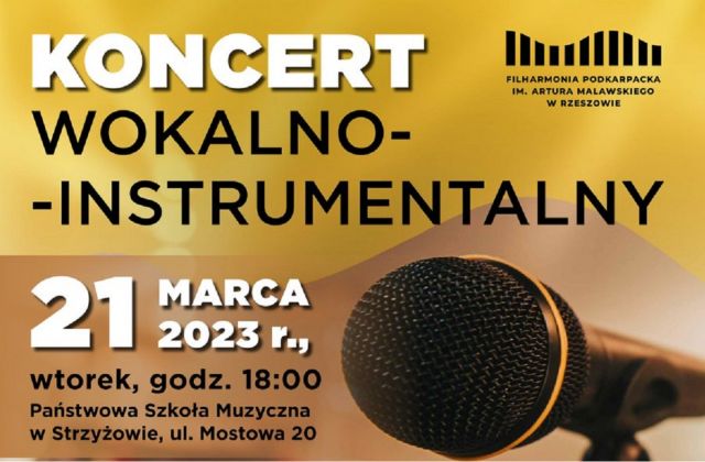 STRZYŻÓW – Koncert wokalno – instrumentalny, w ramach projektu PRZESTRZEŃ OTWARTA DLA MUZYKI