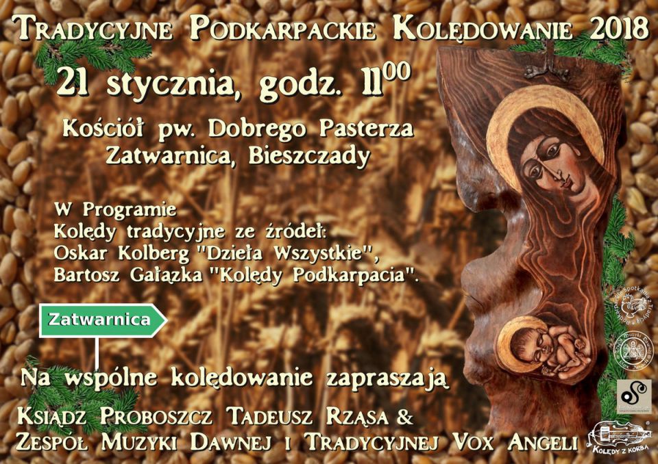 Tradycyjne podkarpackie kolędowanie w Zatwarnicy