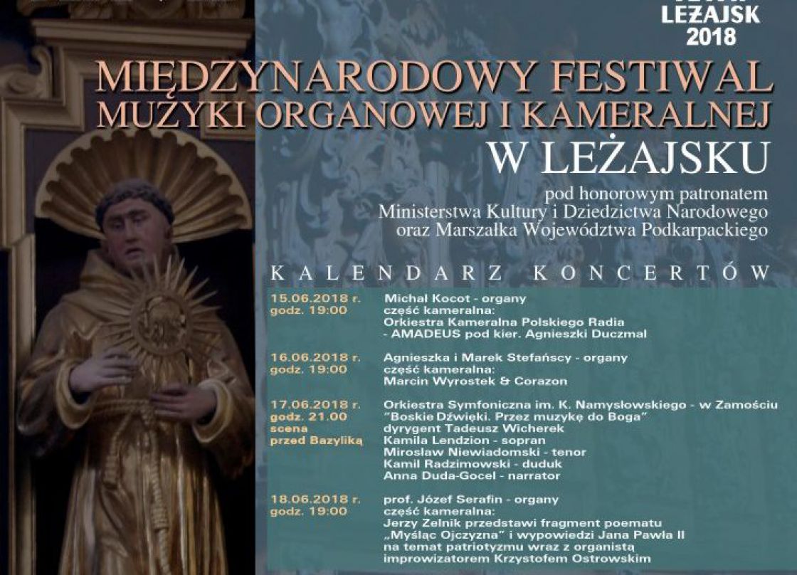 Międzynarodowy Festiwal Muzyki Organowej i Kameralnej w Leżajsku