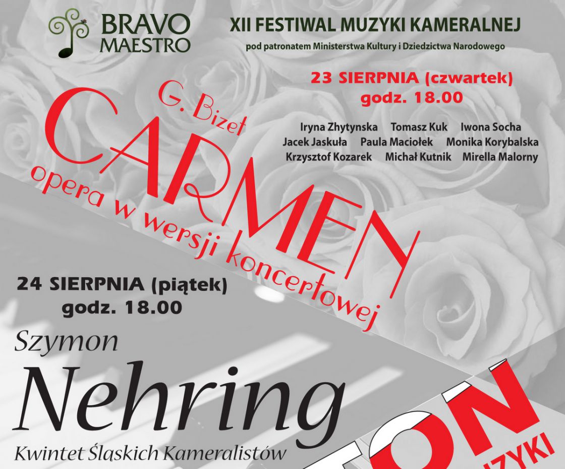 XII Festiwal Muzyki Kameralnej Bravo Maestro