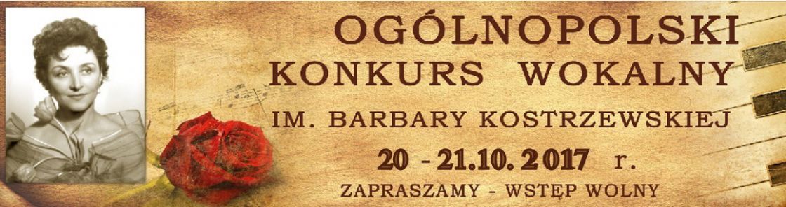 Ogólnopolski Konkurs Wokalny im. Barbary Kostrzewskiej - laureaci