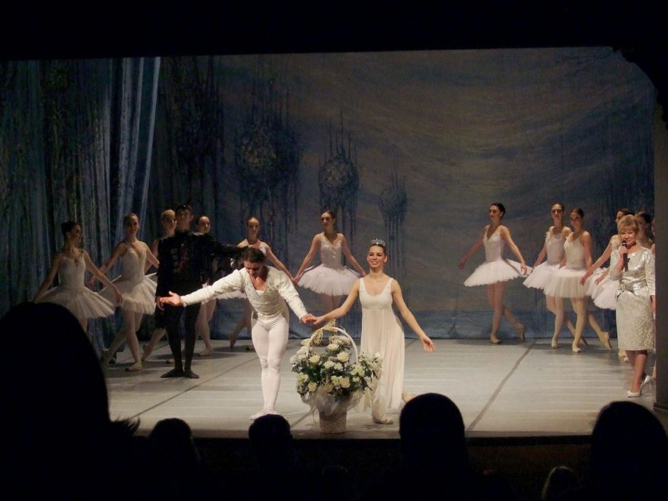 &quot;Jezioro łabędzie&quot; w wykonaniu Royal  Lviv Ballet - finał na Zamku Kazimierzowskim w Przemyślu
