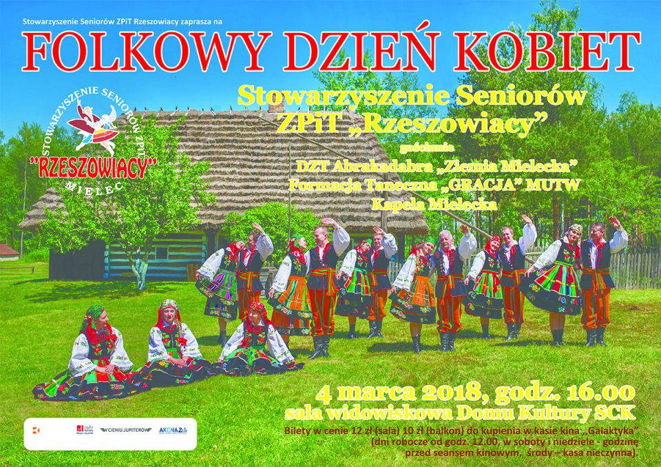 Kulturalny rozkład jazdy w SCK w Mielcu w marcu