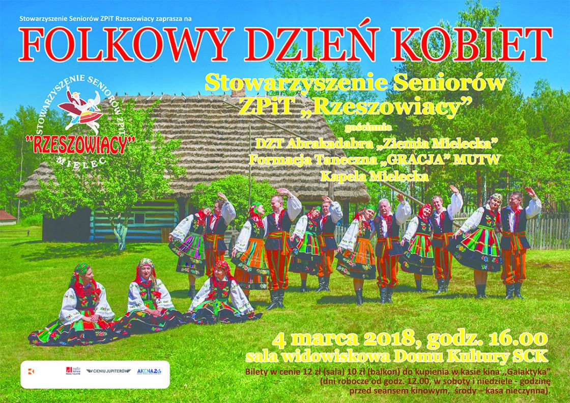 Kulturalny rozkład jazdy w SCK w Mielcu w marcu