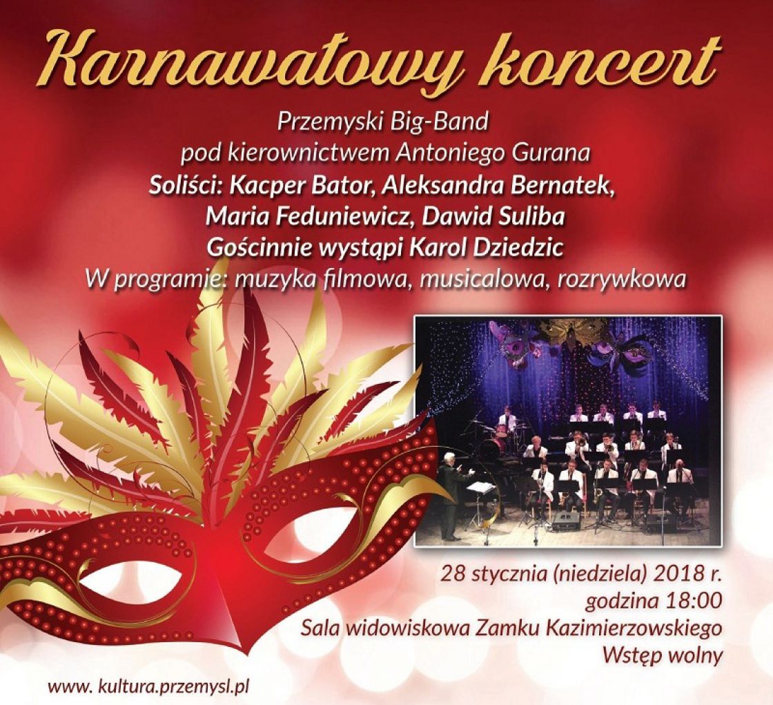 KONCERT KARNAWAŁOWY PRZEMYSKIEGO BIG BANDU