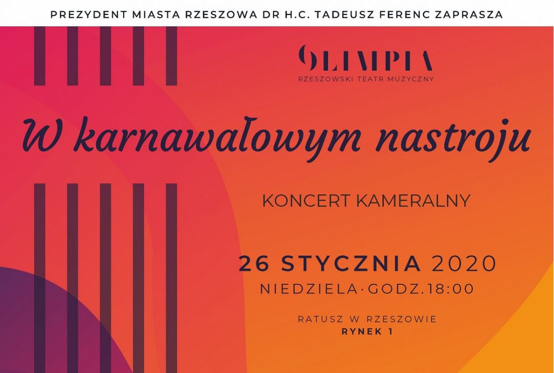"W karnawałowym nastroju" - koncert kameralny