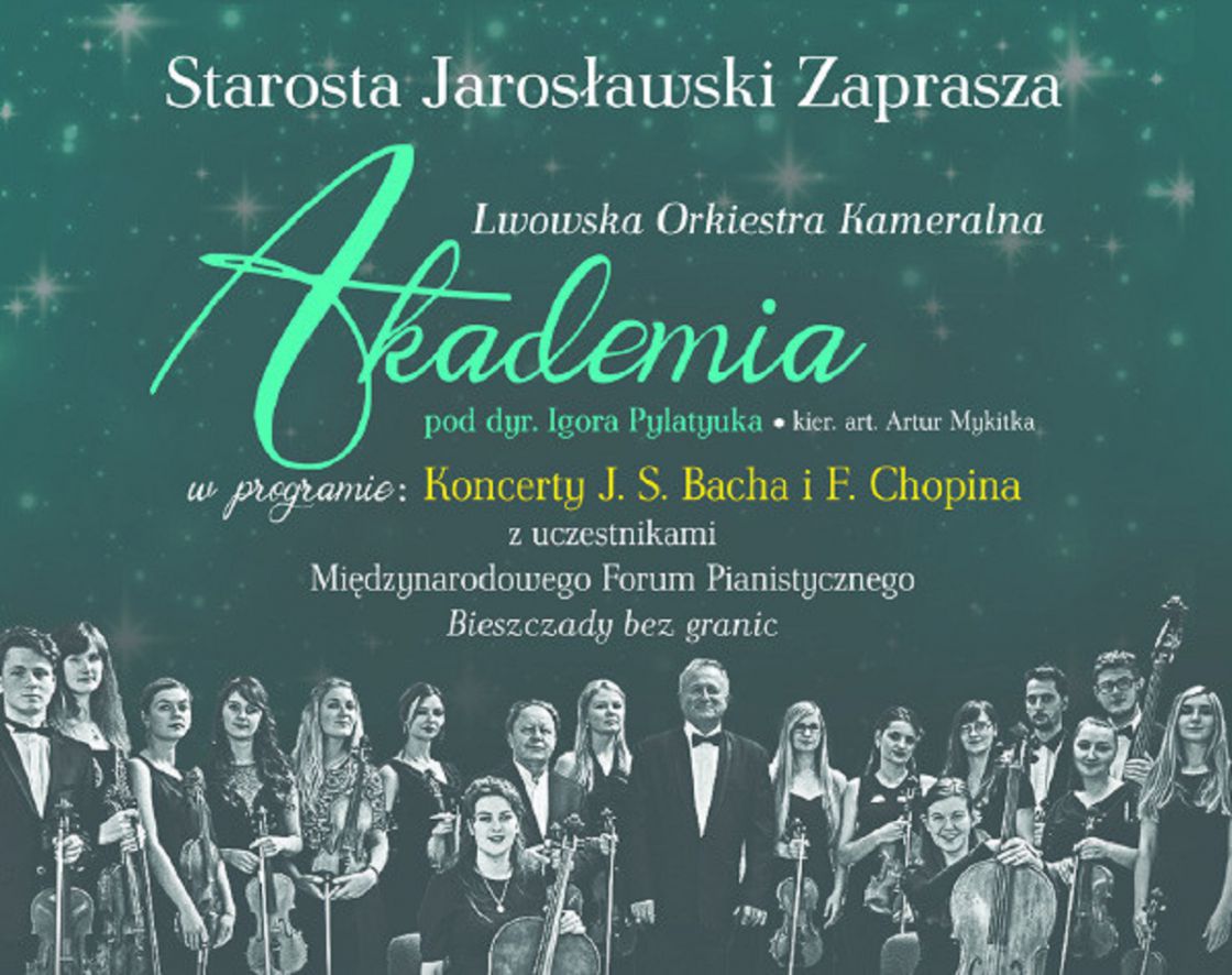 Lwowska Orkiestra Kameralna AKADEMIA i uczestnicy Forum w Jarosławiu