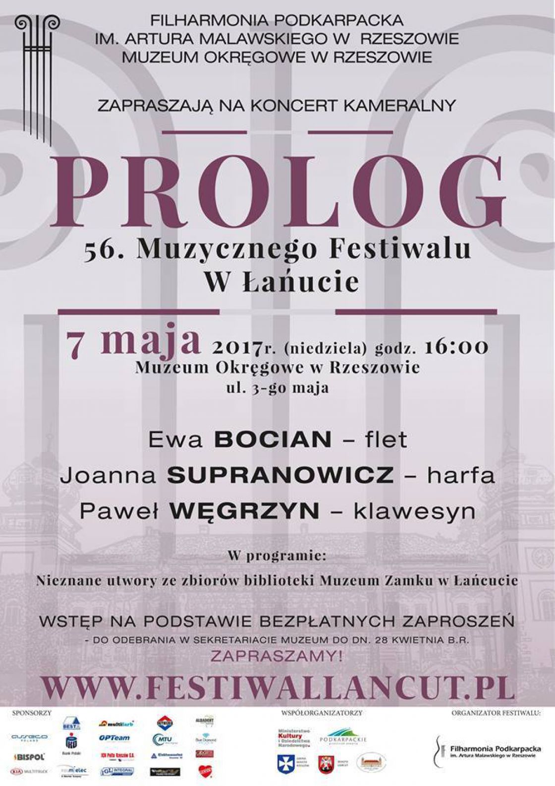 Prolog 56. Muzycznego Festiwalu w Łańcucie