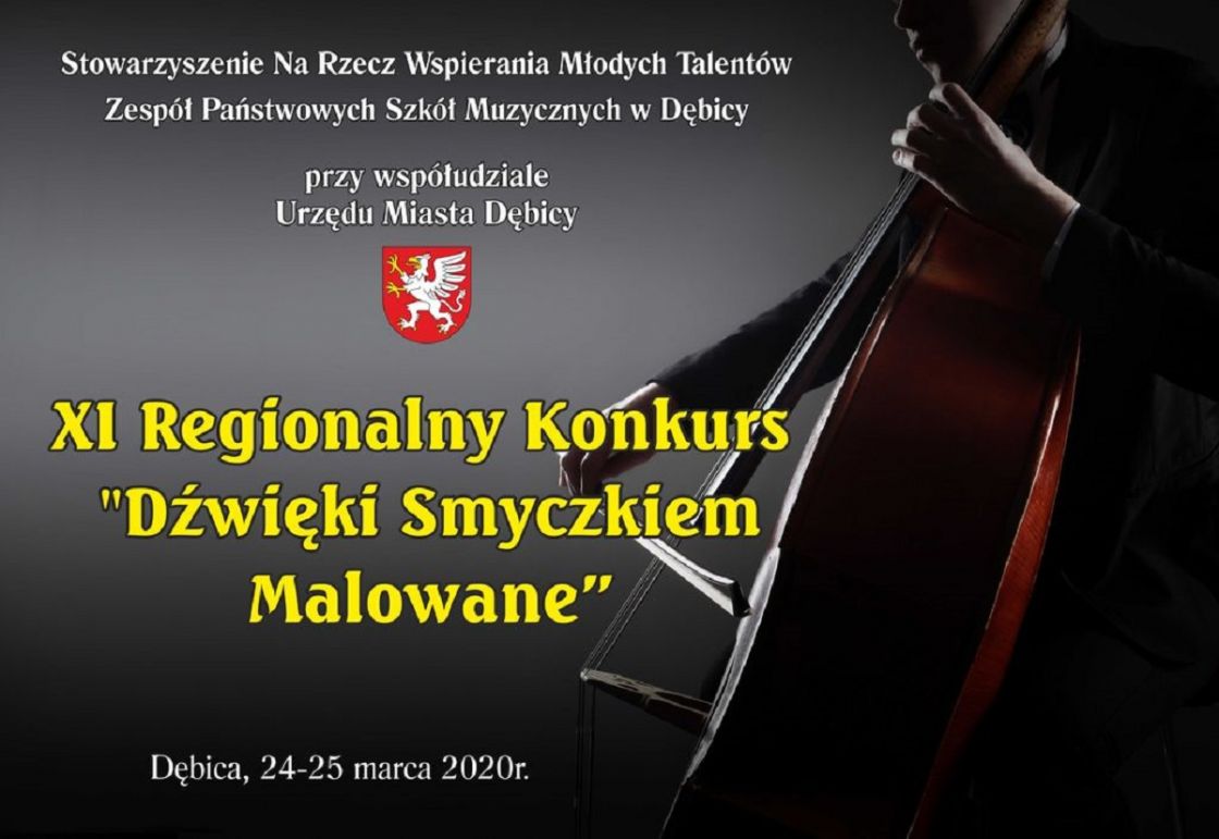 XI Regionalny Konkurs Skrzypcowy Wiolonczelowy Kontrabasowy „Dźwięki Smyczkiem Malowane”
