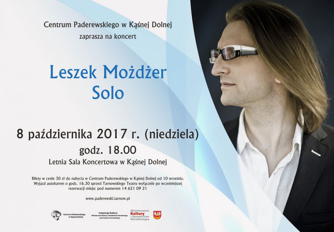 Recital Leszka Możdżera w Centrum Paderewskiego w Kąśnej Dolnej