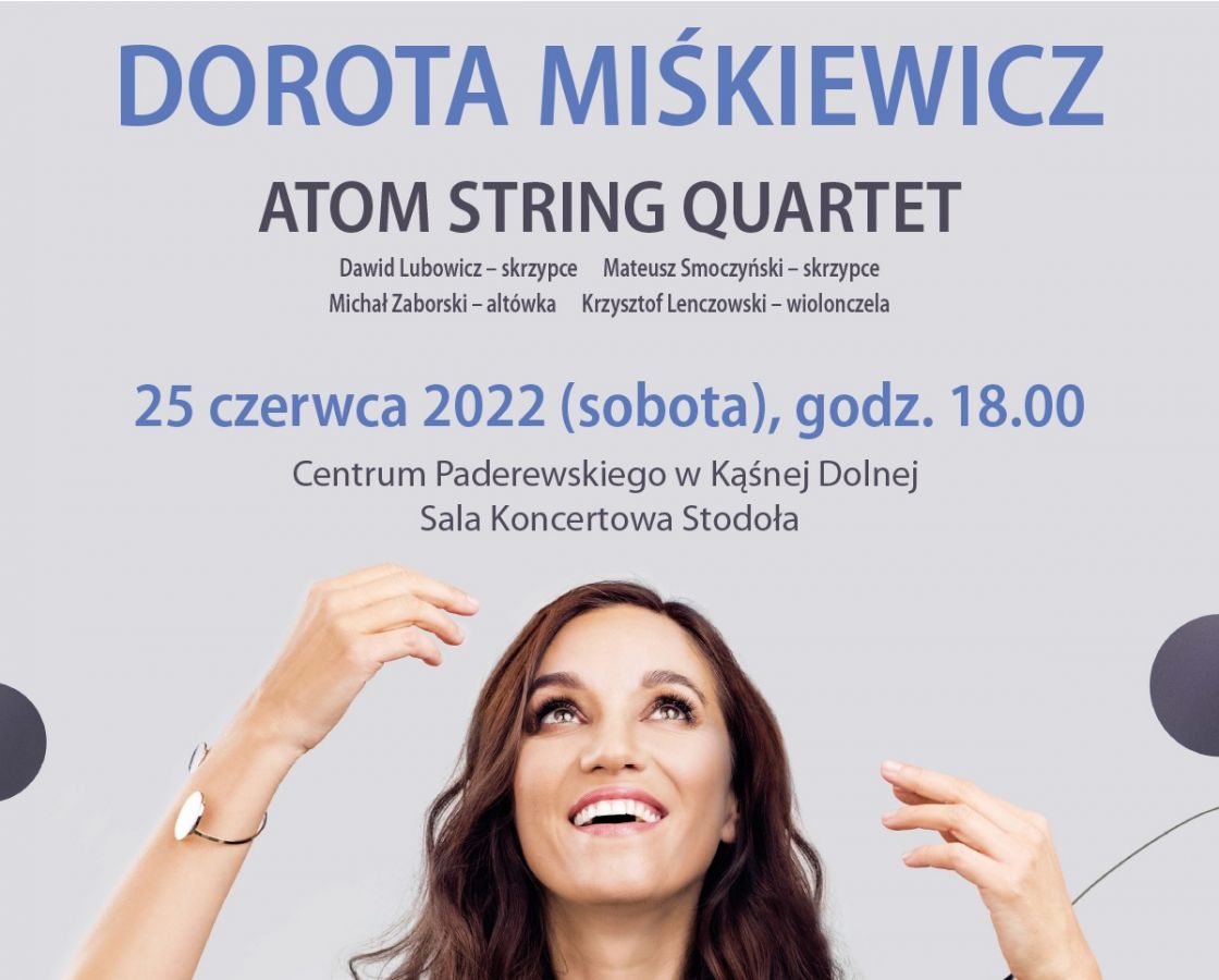 Paderewski Jazz Inspiracje / Dorota Miśkiewicz i Atom String Quartet