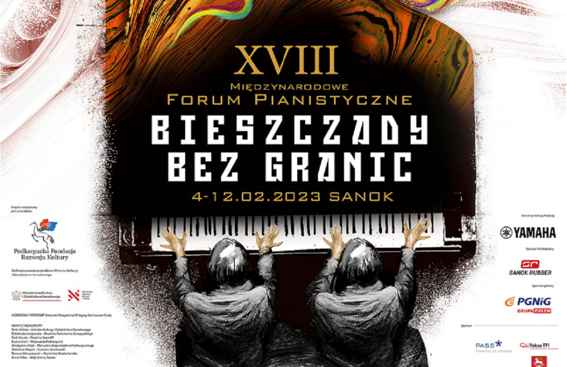 Rusza XVIII Międzynarodowe Forum Pianistyczne „Bieszczady bez granic”