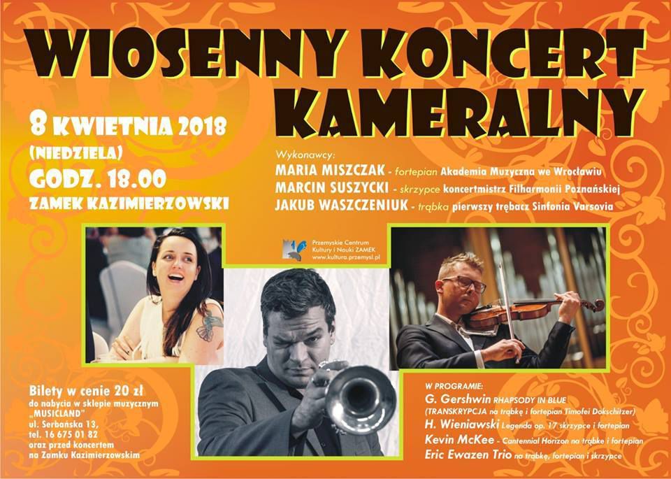 Wiosenny Koncert Kameralny w Zamku Kazimierzowskim w Przemyślu