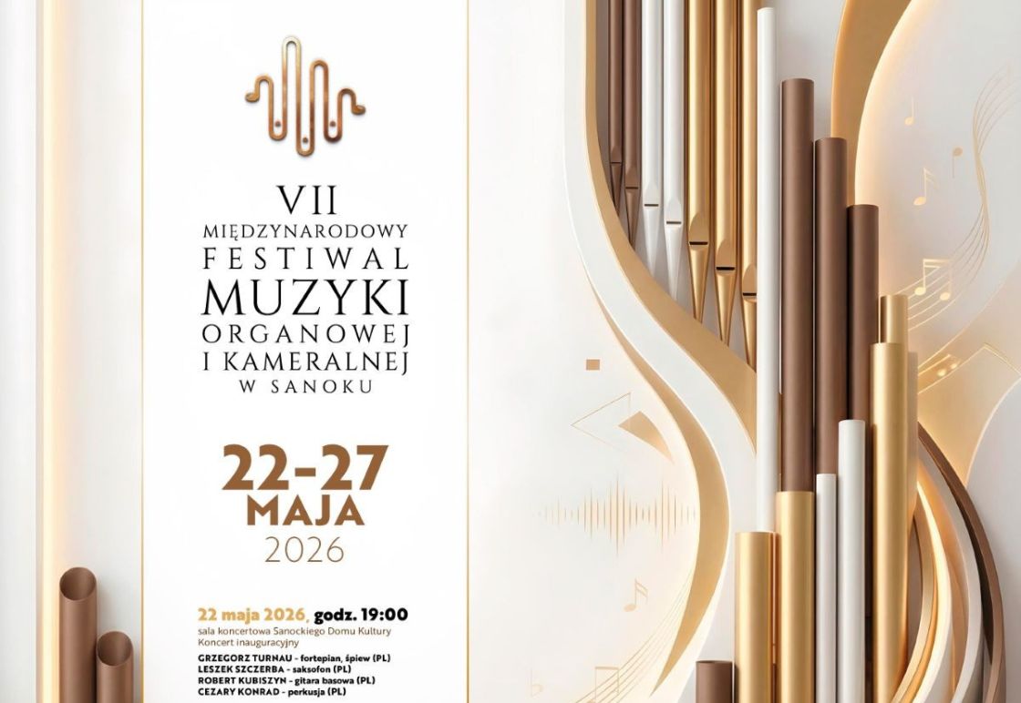 VII Międzynarodowy Festiwal Muzyki Organowej i Kameralnej w Sanoku