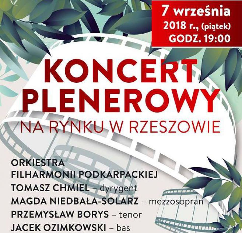 KONCERT PLENEROWY NA RYNKU W RZESZOWIE