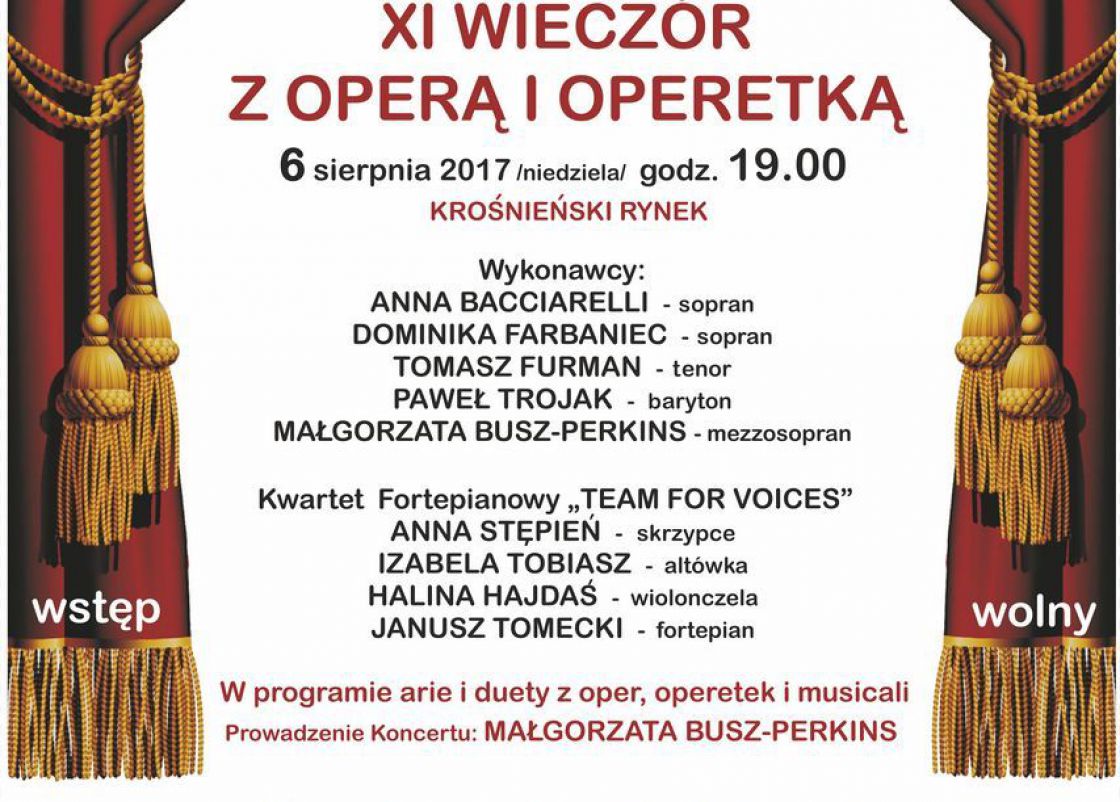 XI Wieczór z Operą i Operetką w Krośnie