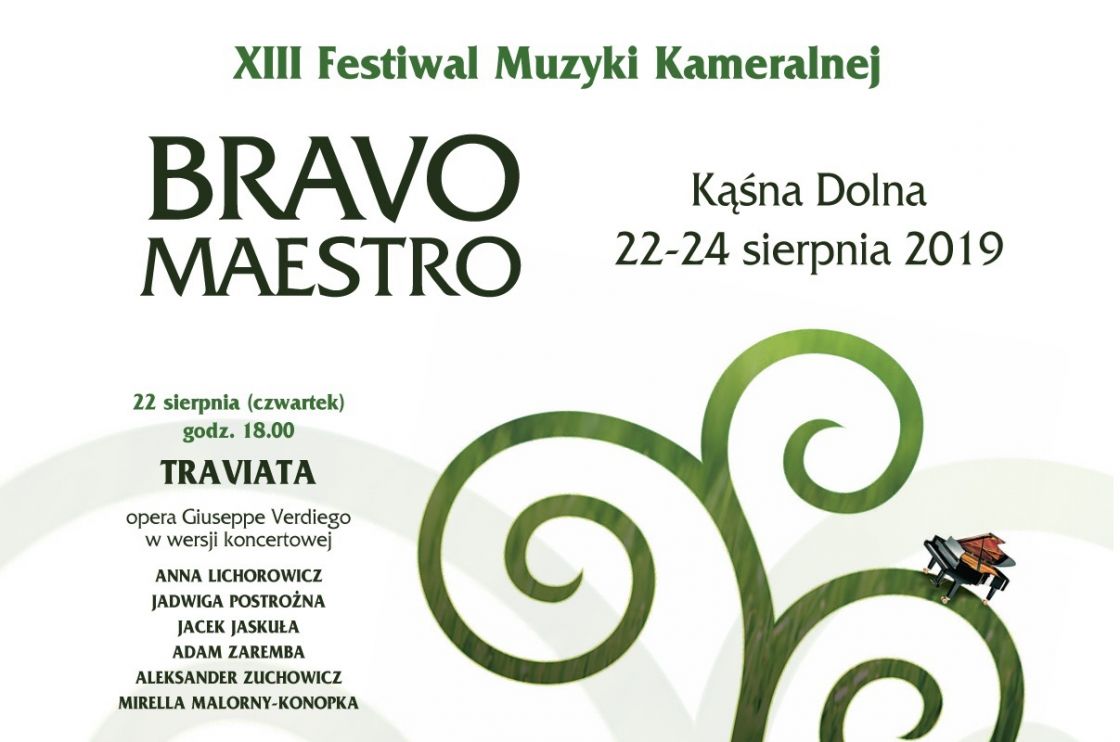 Festiwal Muzyki Kameralnej BRAVO MAESTRO