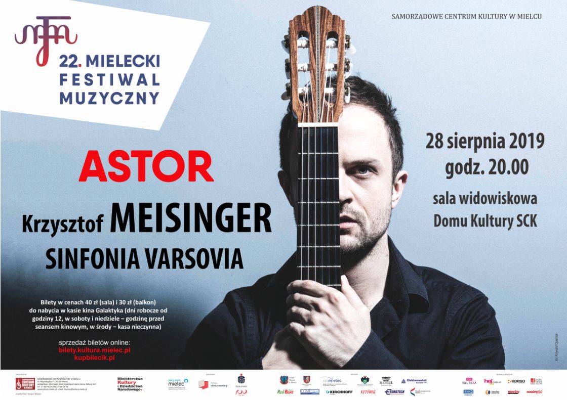 Mielecki Festiwal Muzyczny - SINFONIA VARSOVIA i Krzysztof MEISINGER