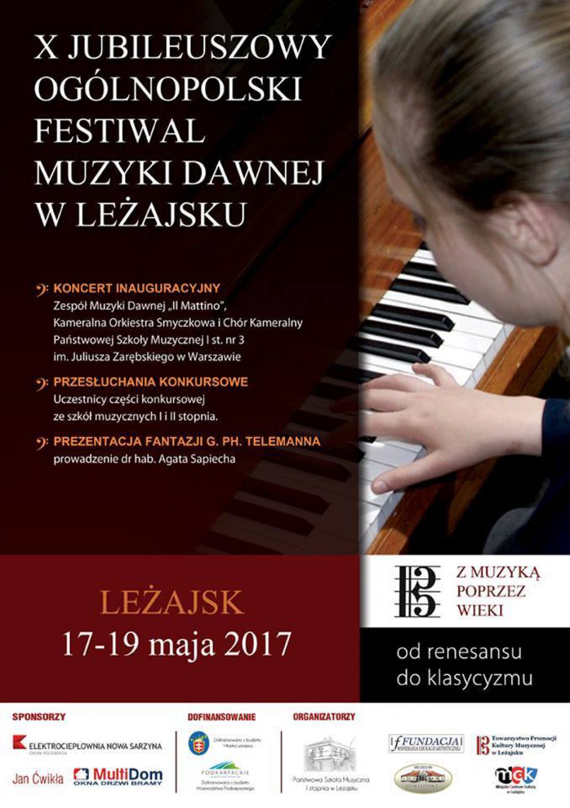 X Jubileuszowy Ogólnopolski Festiwal Muzyki Dawnej w Leżajsku