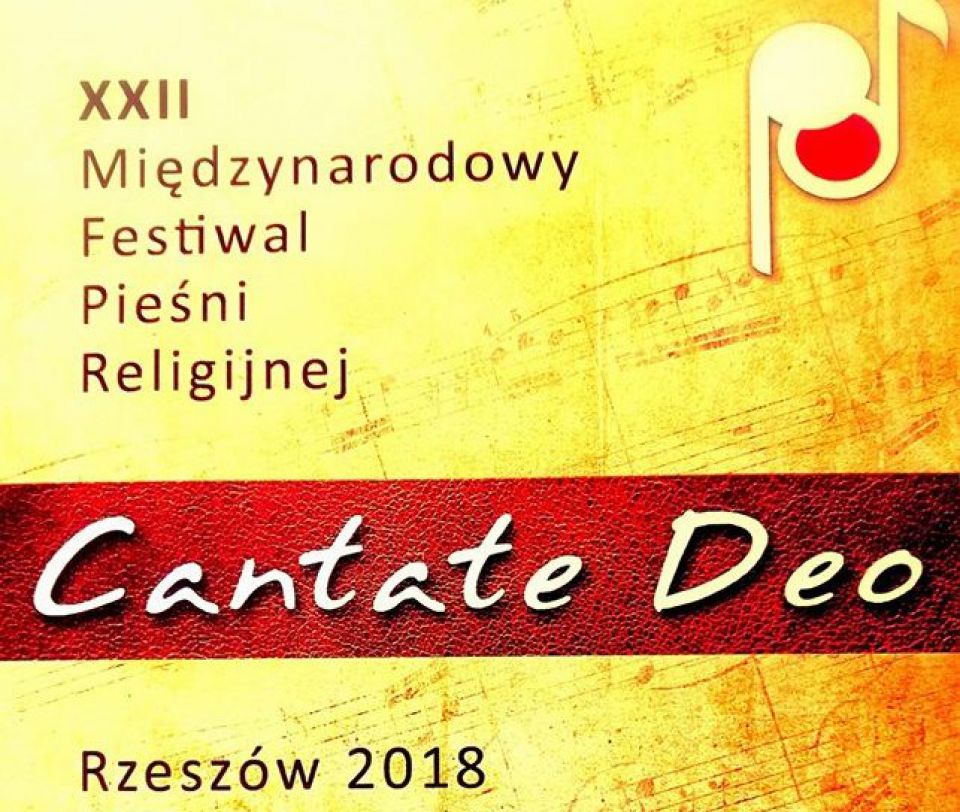 XXII Festiwal &quot;Cantate Deo&quot; w Rzeszowie - Laureaci