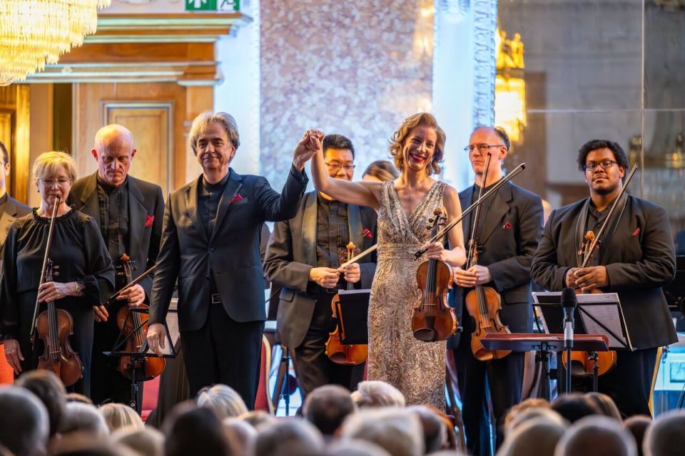 Elizabet Pitcairn, Mariusz Smolij i Acadiana Chambert Orchestra