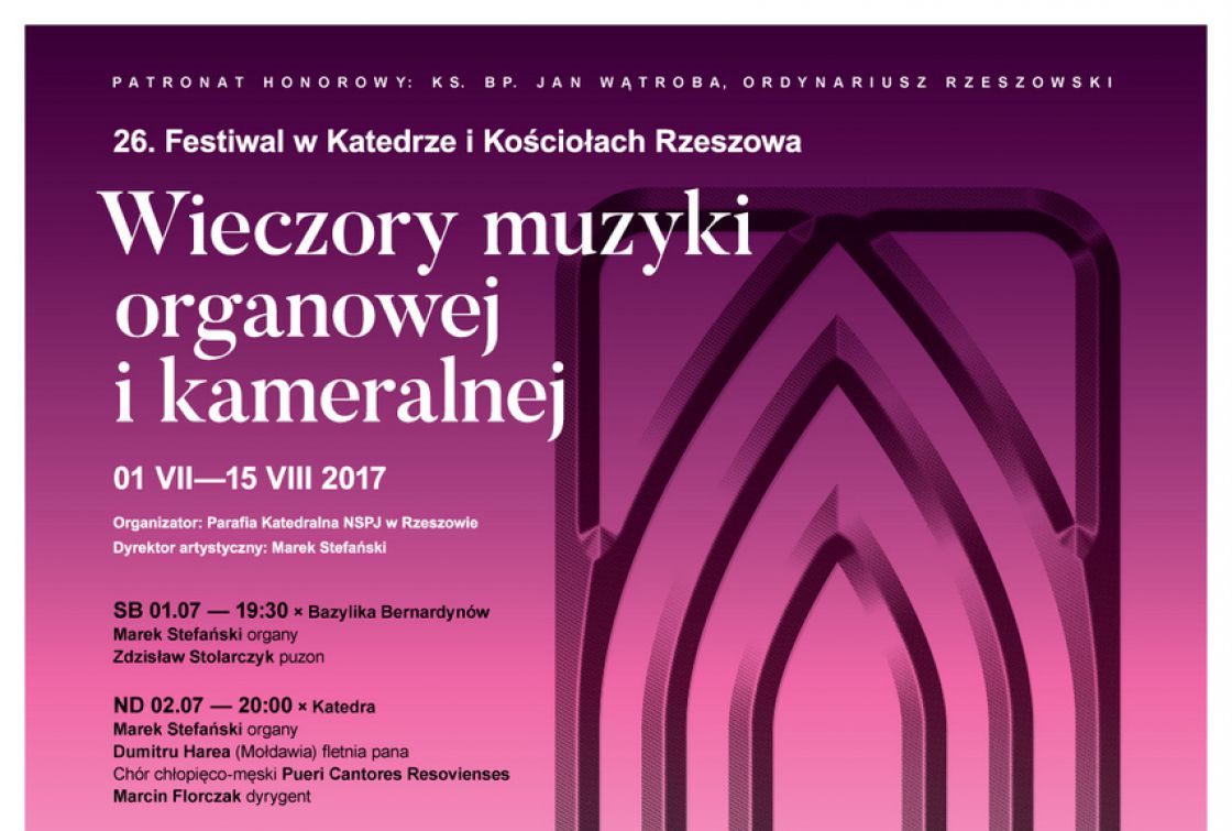 Pierwsze koncerty Festiwalu w Rzeszowskich Świątyniach