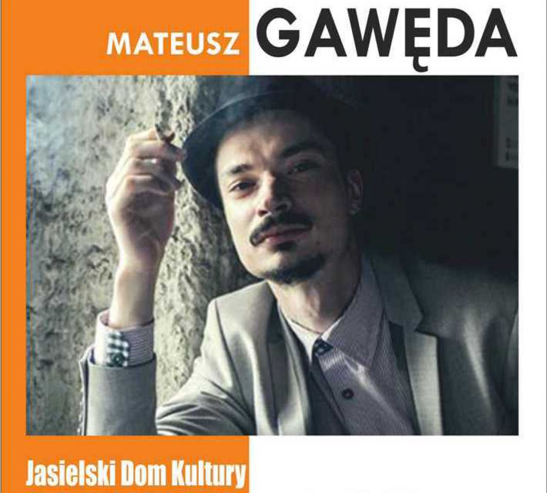Mateusz Gawęda w Jasielskim Domu Kultury