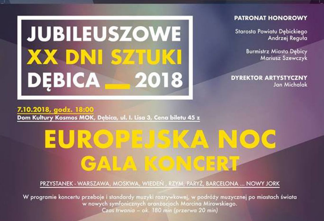 Jubileuszowe XX Dni Sztuki w Dębicy