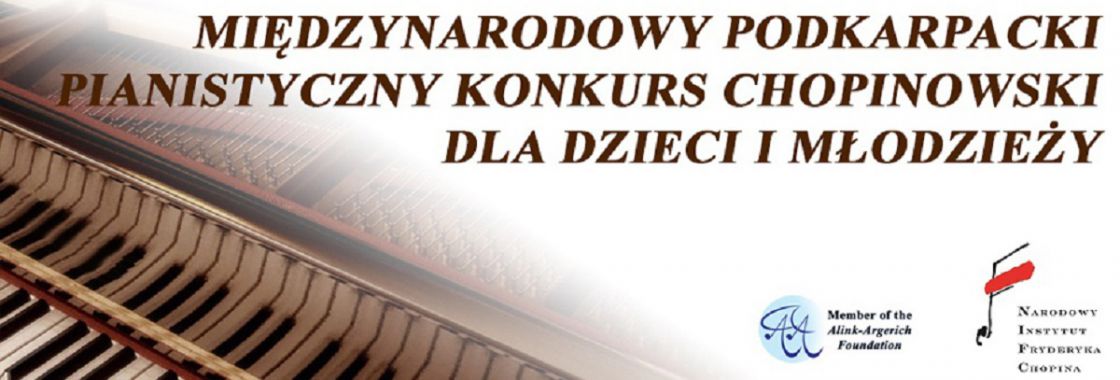 V Międzynarodowy Podkarpacki Pianistyczny Konkurs Chopinowski w Rzeszowie