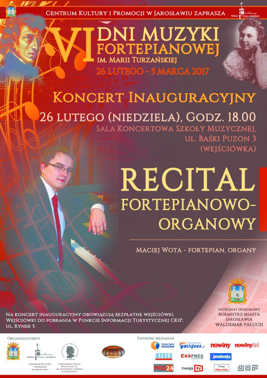 VI Dni Muzyki Fortepianowej w Jarosławiu