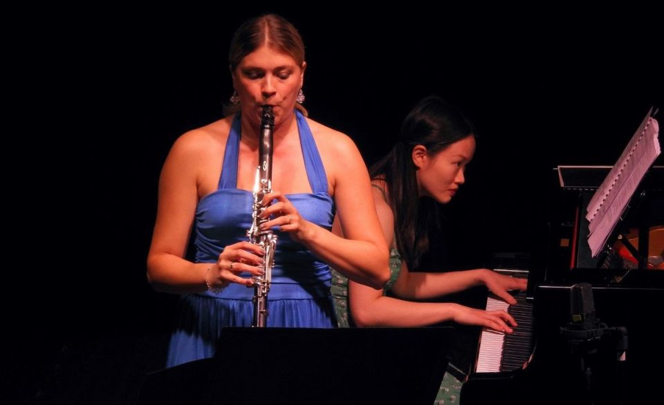 Barbara Borowicz - klarnet, Tien Doan - fortepian