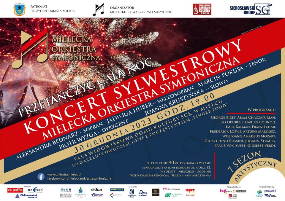 „Przetańczyć całą noc” - zaprasza Mielecka Orkiestra Symfoniczna