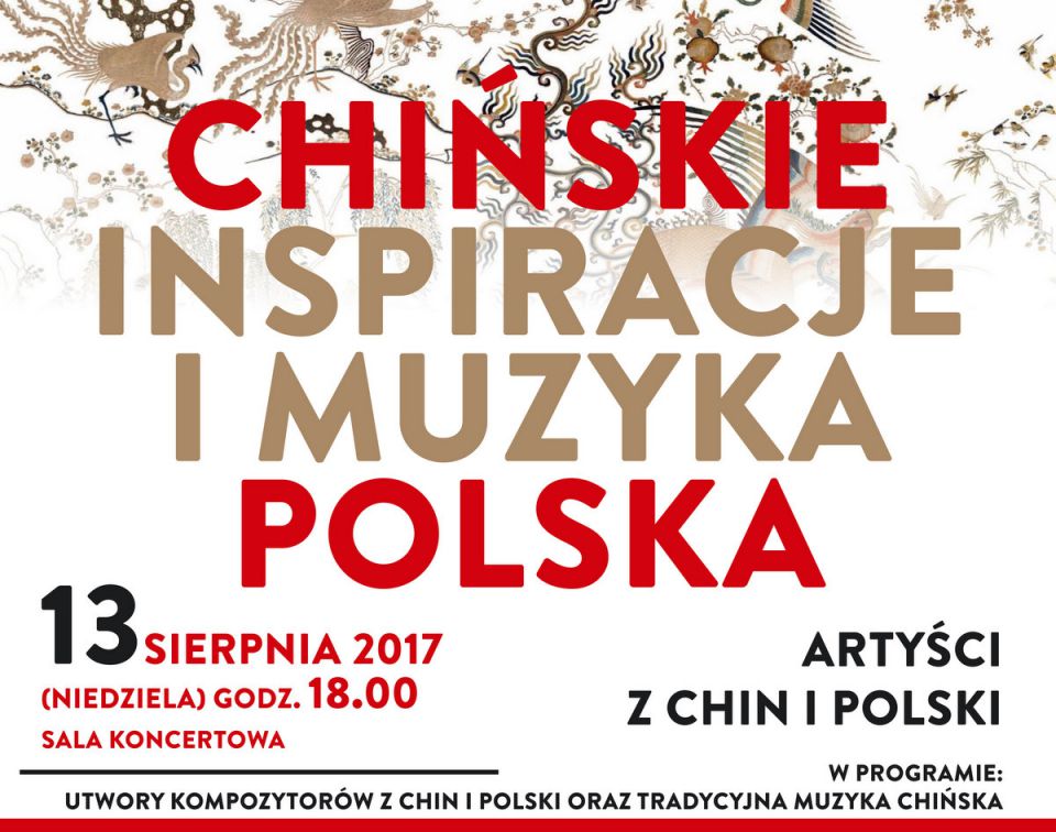 Chińskie inspiracje i muzyka polska w Filharmonii Podkarpackiej