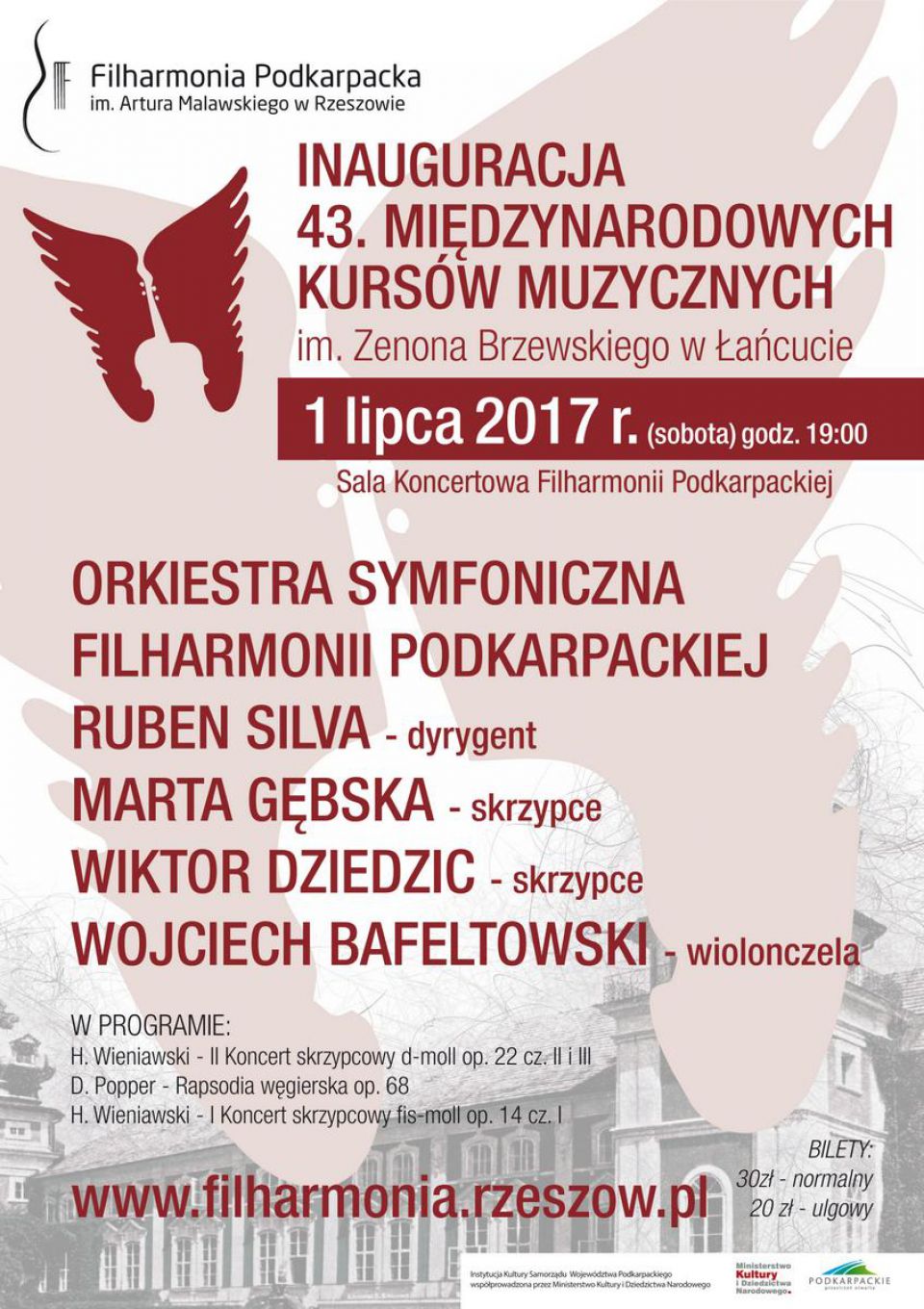 Inauguracja 43. Kursów Muzycznych w Łańcucie