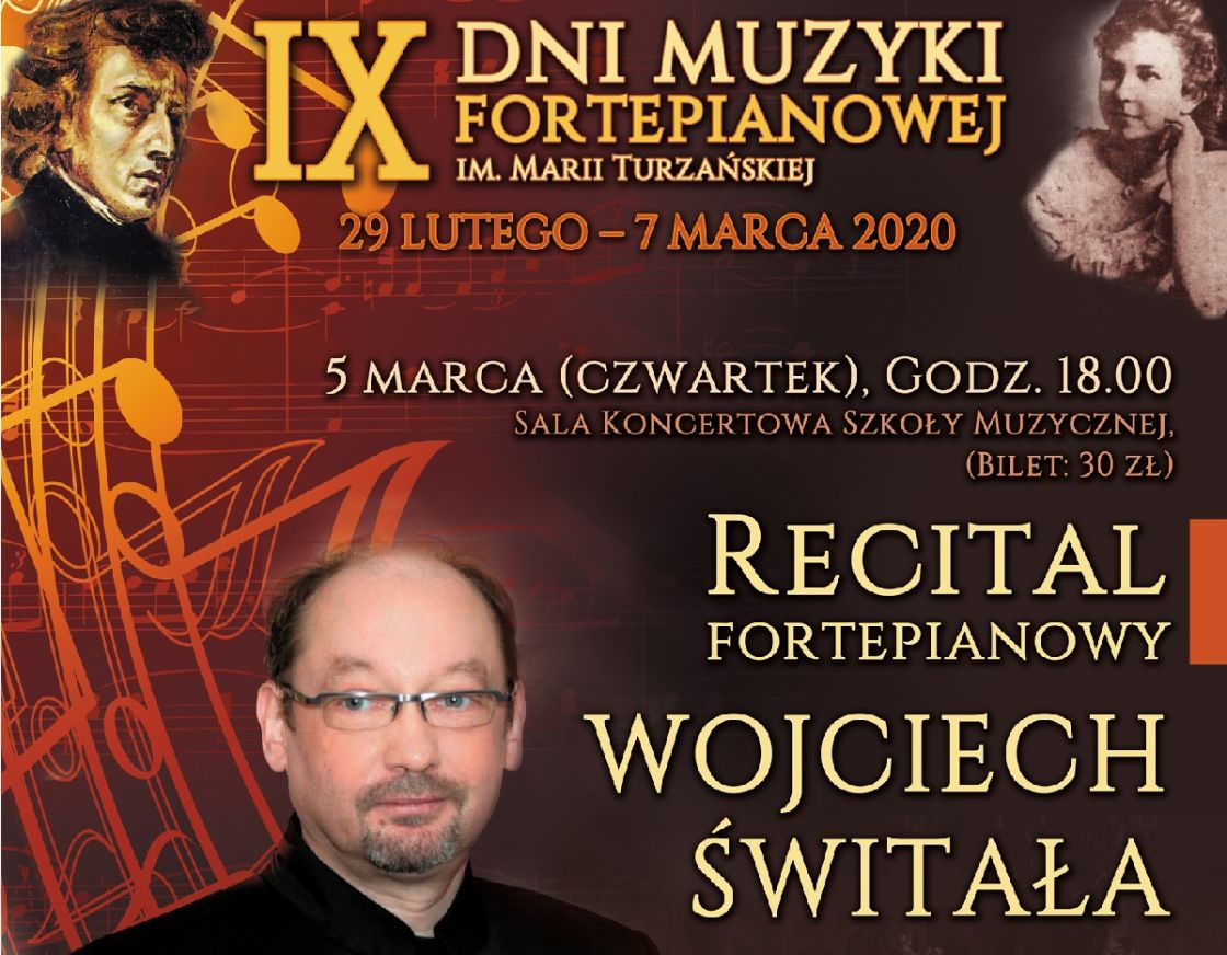 Recital fortepianowy Wojciecha Świtały