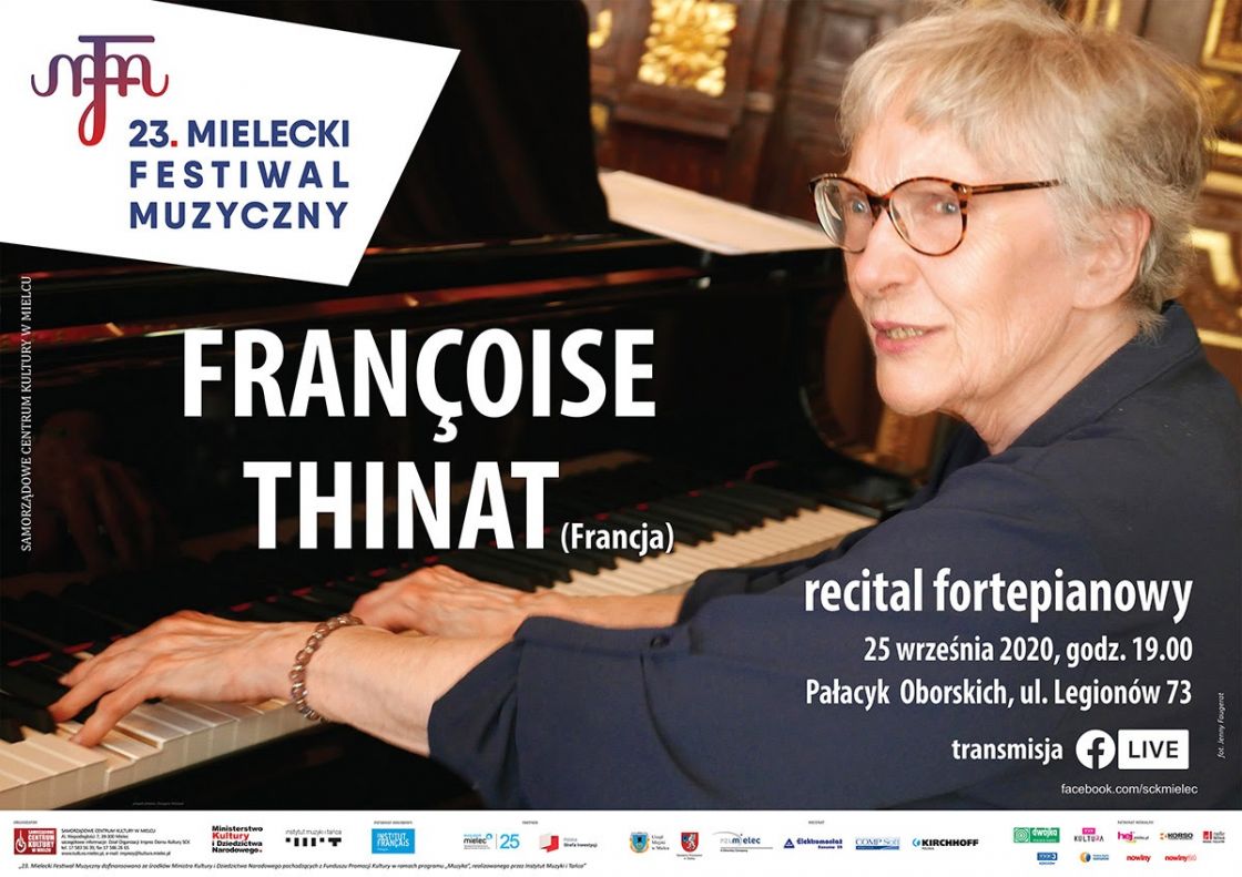 23. Mielecki Festiwal Muzyczny - FRANÇOISE THINAT (Francja)