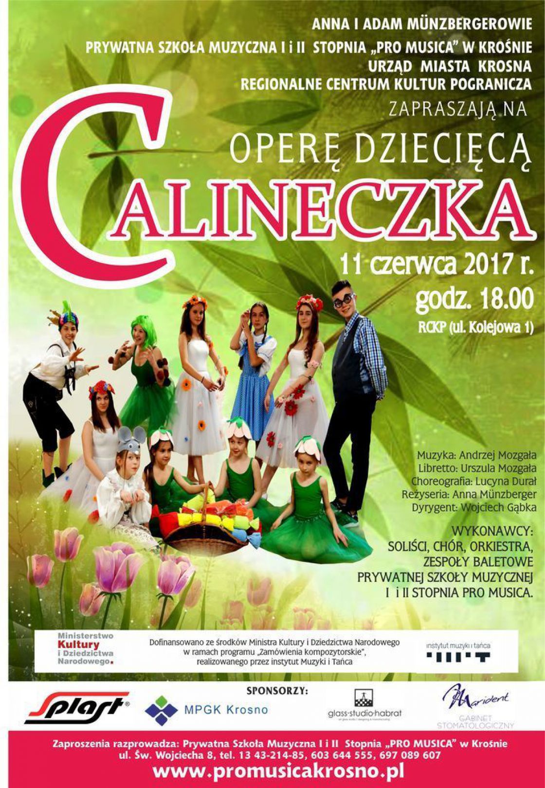 Opera dziecięca "Calineczka" w Krośnie